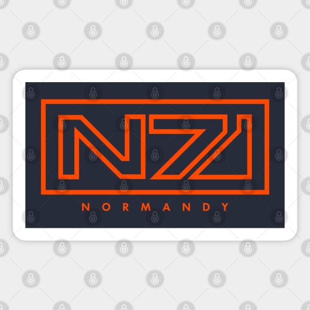 Mass Effect - Normandy v2 Magnet by BadBox